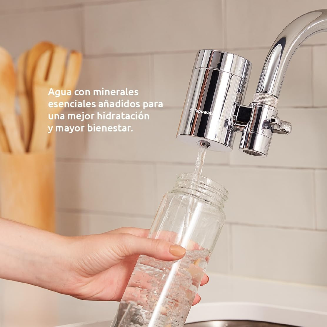 Filtro para torneira EcoPro Chrome SMR Tapwater, pacote anual