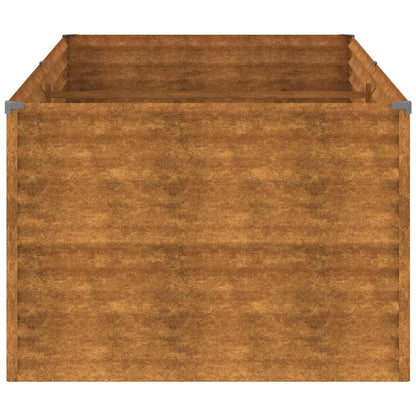 Jardinera De Acero Corten 196x100x69 Cm_4