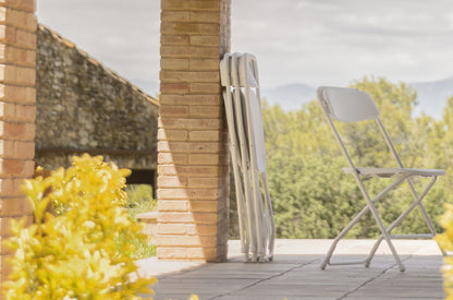 Zown Set 8 Sillas Plegables Eventos Alexchair Blanco Polipropileno_1