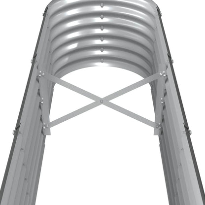 Jardinera Arriate Acero Galvanizado Antracita 260x40x36 Cm_4
