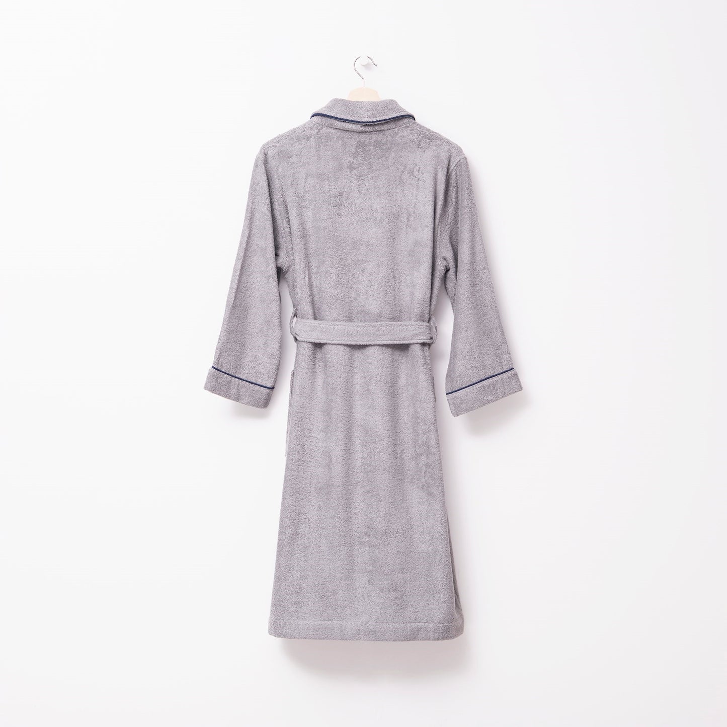 Albornoz S/m 100% Algodón 360gsm Gris Scalpers Home