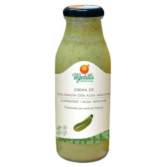 Creme de Curgete com Alga Wakame Vegetalia 500 ml
