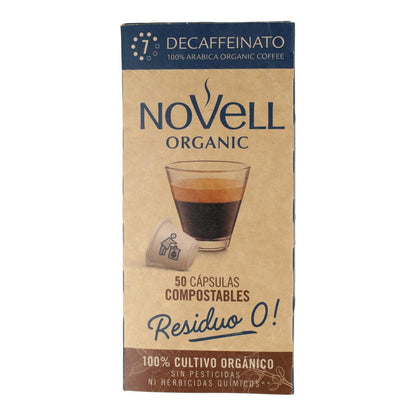 Cápsulas Compostáveis ​​​​Nespresso Descafeinado 50 cápsulas