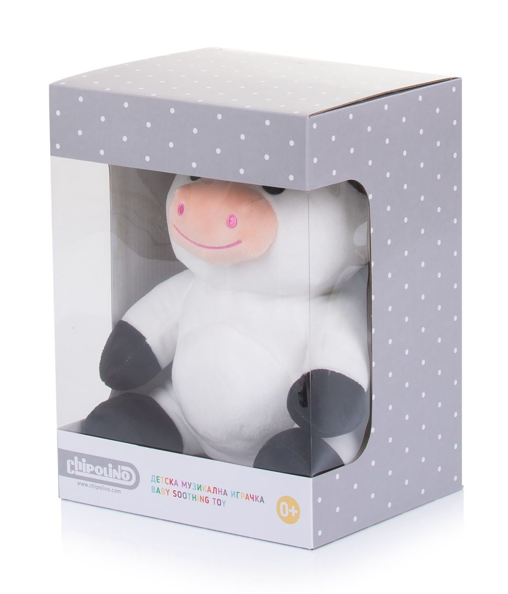 Peluche Musical Y Lámpara De Noche Para Bebés Recién Nacidos Cow_1