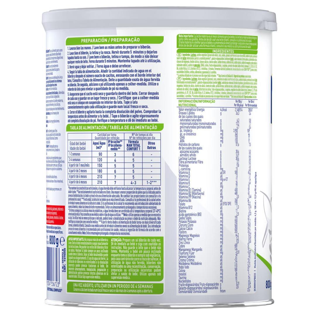 Nan Expertpro Conforto Total 1 Nestlé 800 g