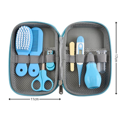 Bathby | Set De Manicura, Higiene Y Cuidado Para Bebé, Color Azul_3