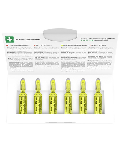 Aquarius Pro Life - Cdspure : Solución De Dióxido De Cloro 6x5ml En Ampollas De Vidrio_1