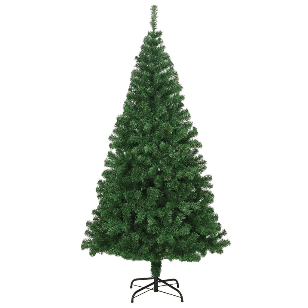 Vidaxl Árbol De Navidad Artificial Con Ramas Gruesas Pvc Verde 180 Cm_1
