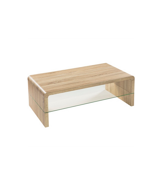 Mesa Centro Modelo Cuba Ct-643 Acabado Roble Cambrian, 40cm(alto) 110cm(ancho) 60cm(fondo)._0