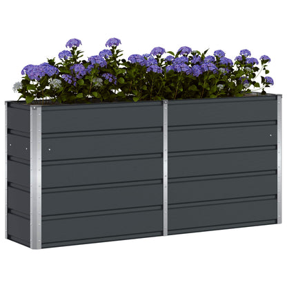 Jardinera Antracita 160 X 40 X 75 Cm Acero_2