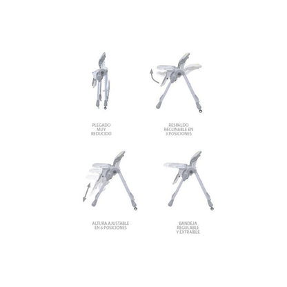 Cadeira de refeição para bebé Chef Asalvo