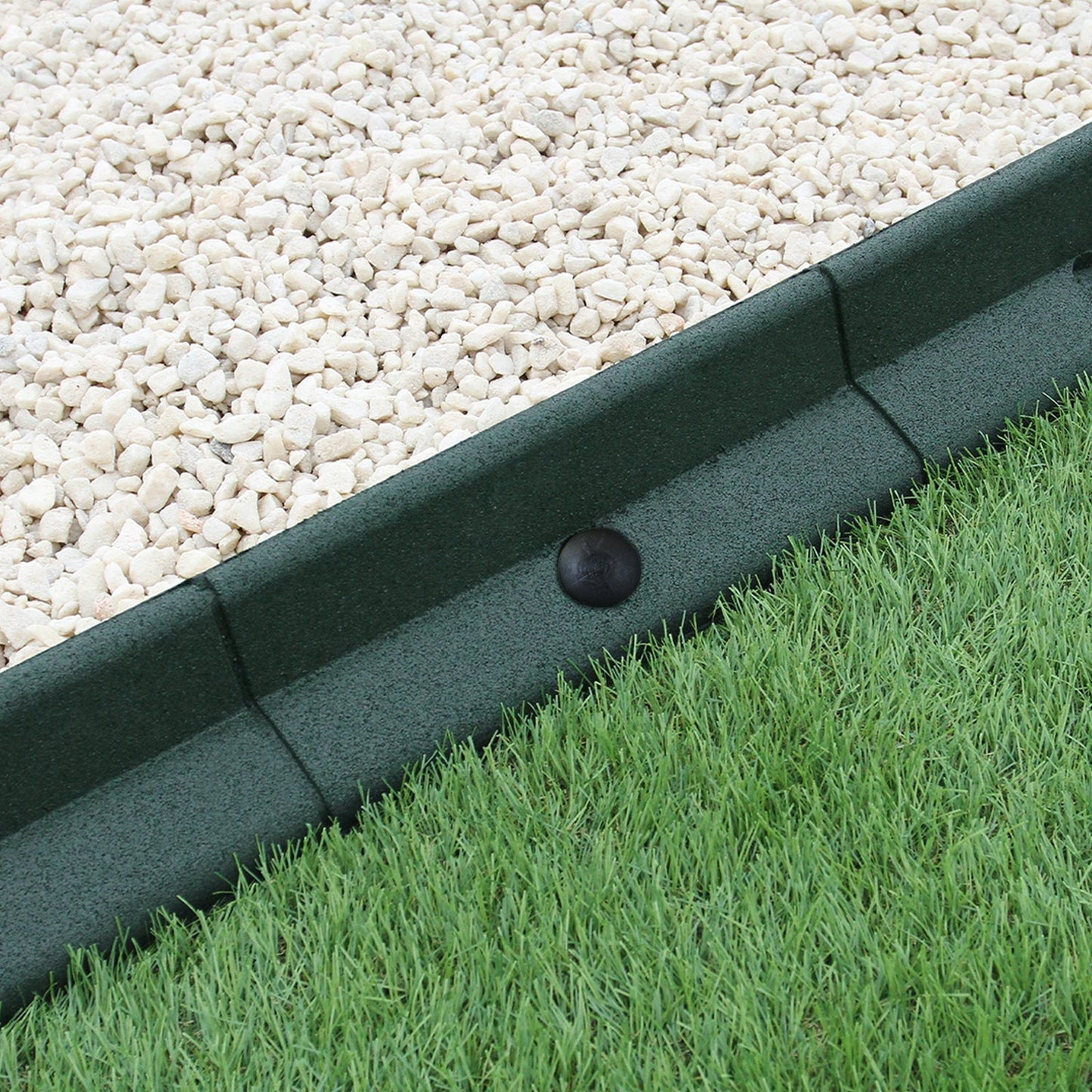 Bordes De Césped Verde Flexibles Jardín Bordes De Césped Paquete De 24 X 1.2m_1
