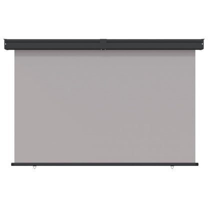 Vidaxl Toldo Lateral De Balcón Gris 175x250 Cm_3
