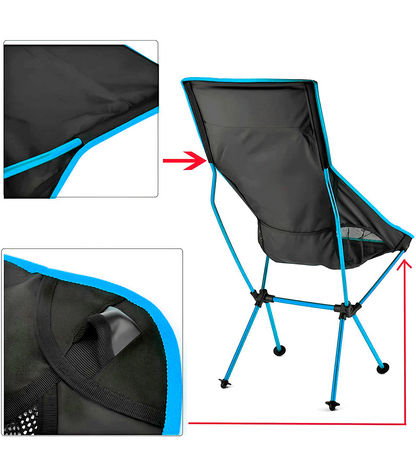 Silla Ultraligera Respaldo Alto Desmontable Aluminio_5