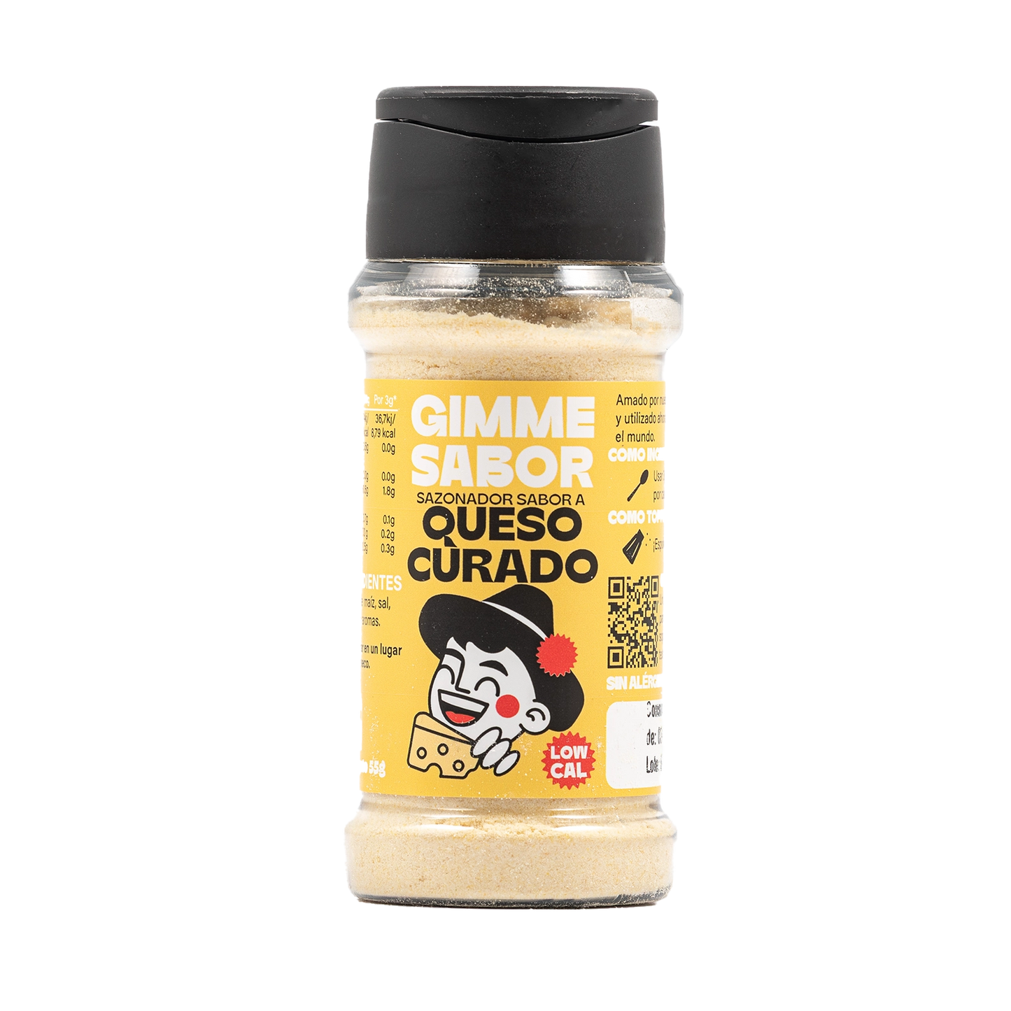 Sazonador vegetal sabor queso curado_0