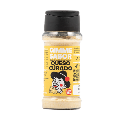 Sazonador vegetal sabor queso curado_0