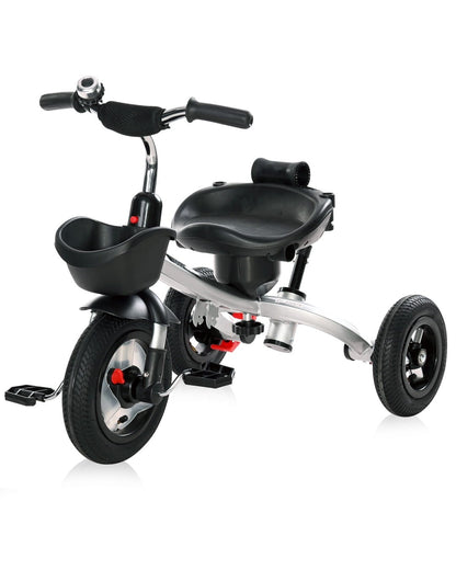 Triciclo Evolutivo Zippy Air Con Asiento Reversible Y Ruedas De Goma Graphite_4