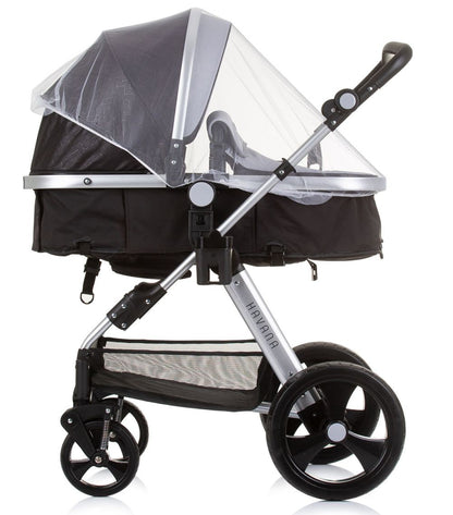 Carrito De Bebé Havana Trio Convertible Hasta 22 Kg Con Bolso Y Mosquitera Obsidian Silver_3