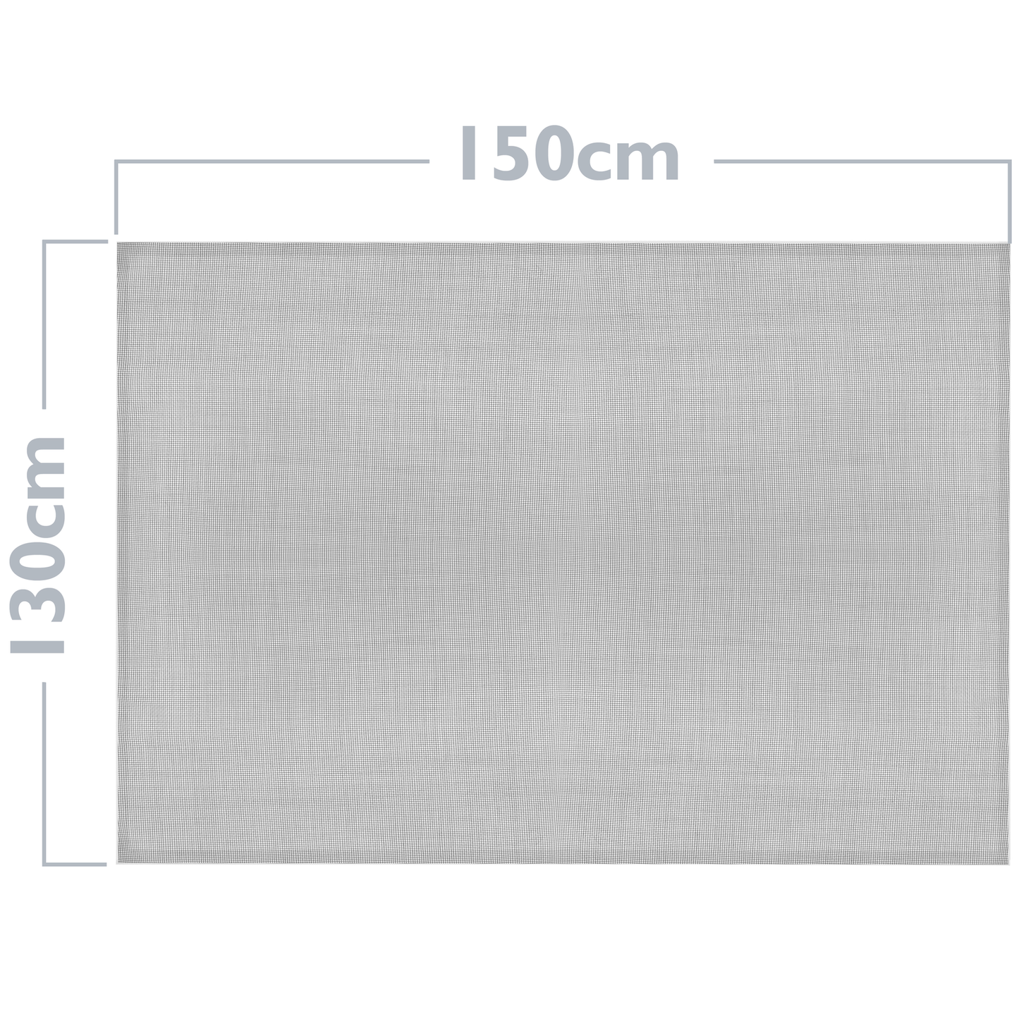 Mosquitera Ajustable Con Velcro Para Ventanas Color Negro 130 X 150 Cm_1