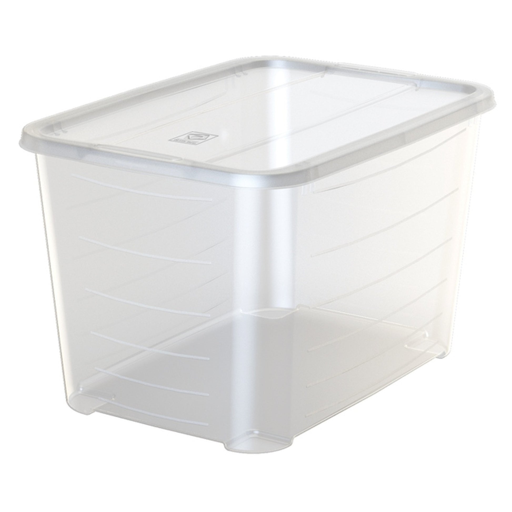 Caja De Plástico Con Tapa Life Story 19l_0