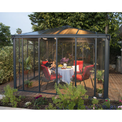 Gazebo fechado Ledro 360x360 cm 