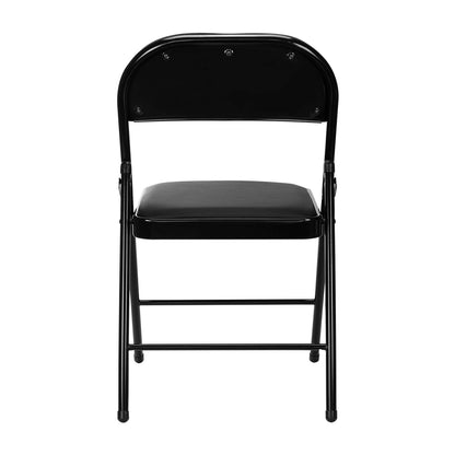 Silla Plegable Acolchada Negra 7house_3