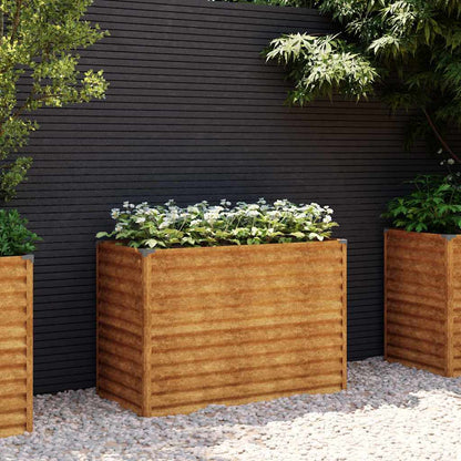 Jardinera Elevada 100x50x69 Cm Acero Corten_1