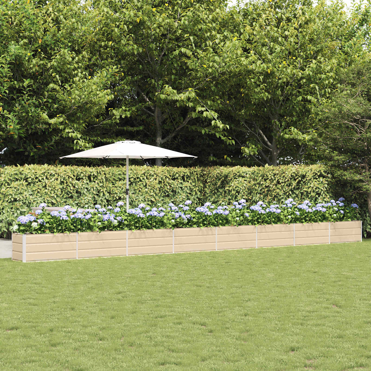 Jardinera Marfil 770 X 50 X 45 Cm Acero Galvanizado_1