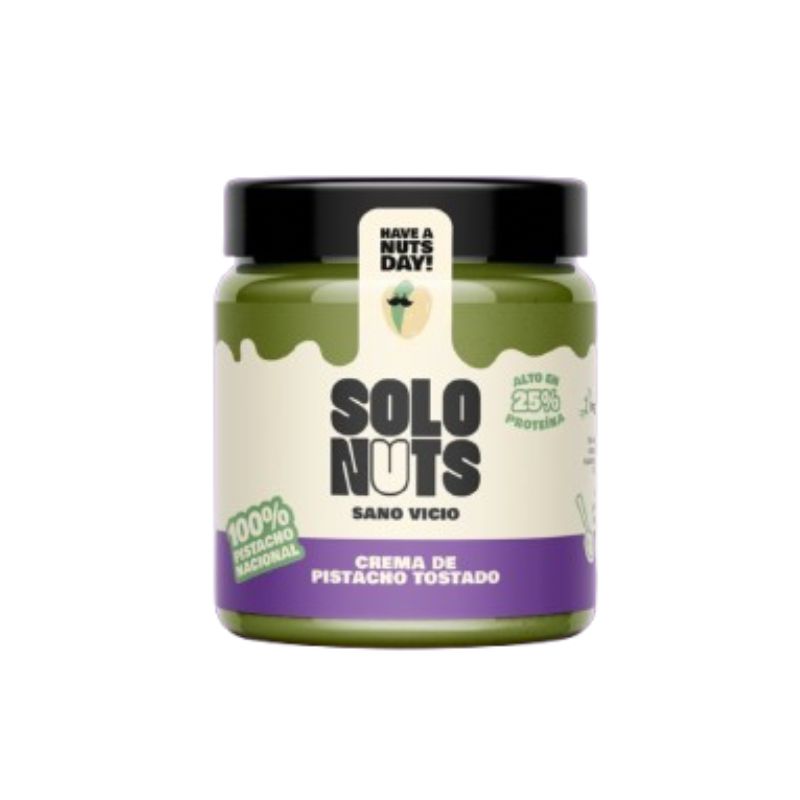 Creme de Pistácio 100% Nacional Solo Nuts 200g