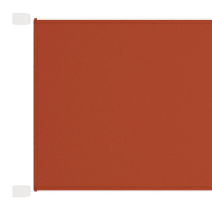 Vidaxl Toldo Vertical Terracota Tela Oxford 100x360 Cm_0