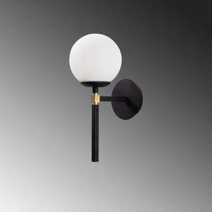 Aplique De Pared, Metal , Negro

blanco, 15x20x37, Casquillo E 27 Max 40 W