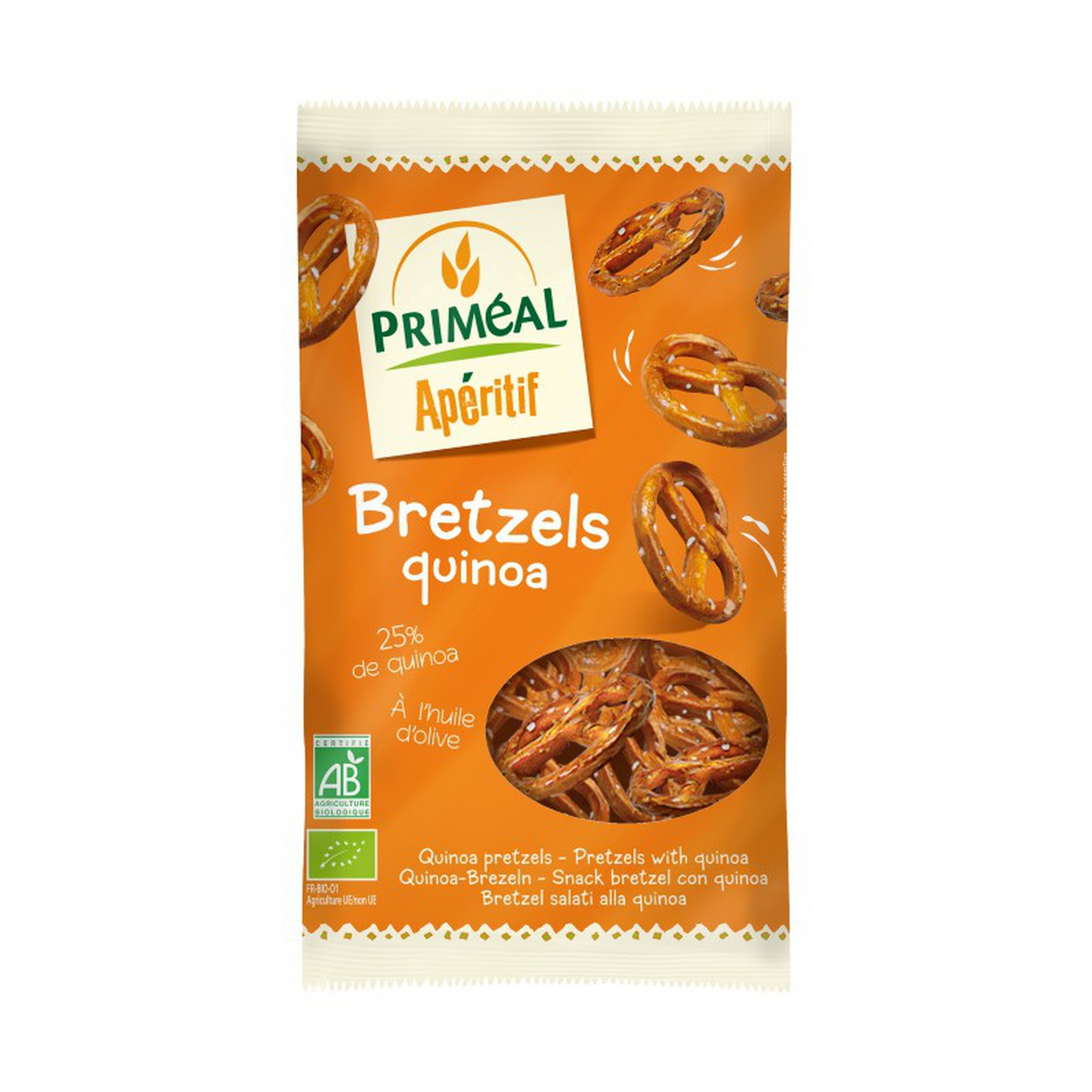 Pretzels de quiona BIO primeal 200 g