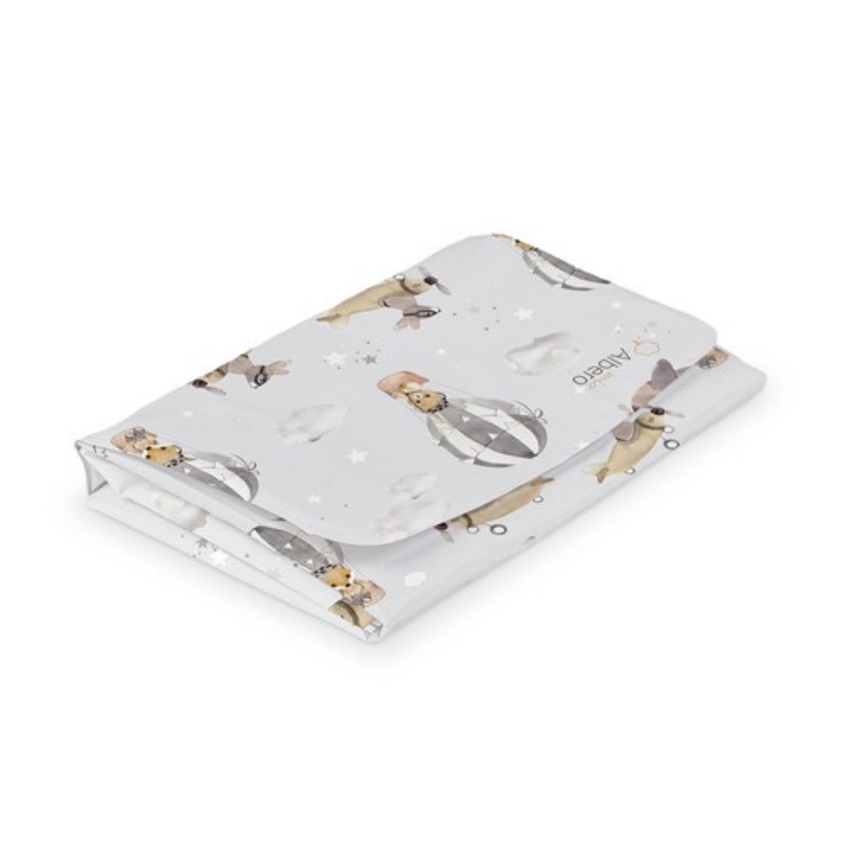 Cambiador Plegable De Viaje Plastificado Balloon Flight_1