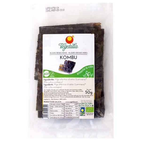 Kombu Bio Vegetalia Algas 50 g