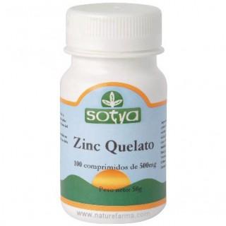 Sotya Comprimidos de Quelato de Zinco 100