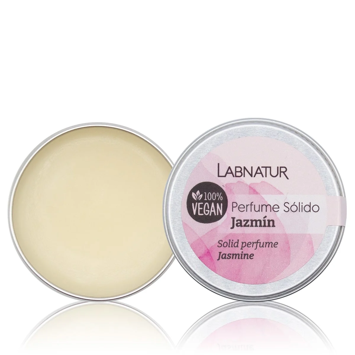 Perfume Sólido de Jazmín Labnatur 15 ml | Aroma Floral, Fresco y Delicado | Natural y Vegano_0
