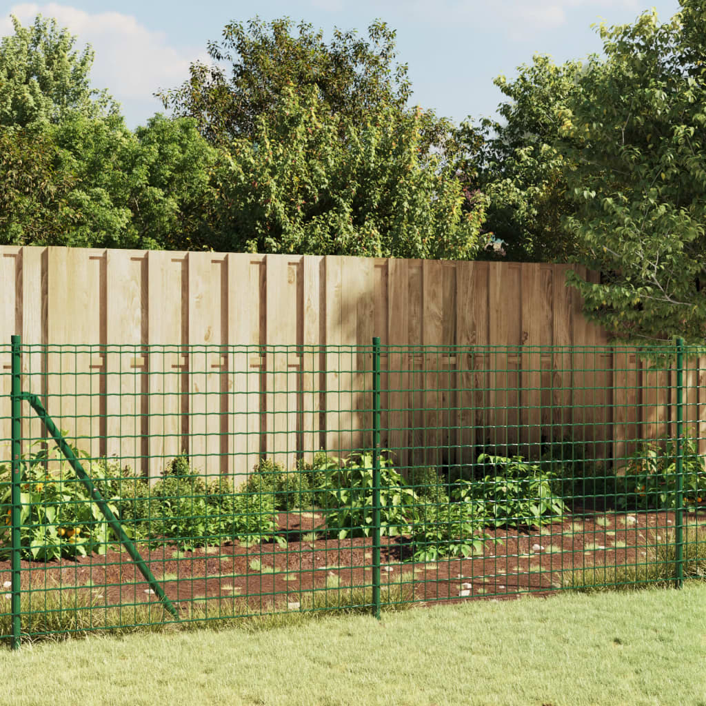 Cerca De Alambre Con Pinchos De Anclaje Verde 1x25 M / Vetonek_3