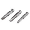 3 pontas de chave de fendas Wolfcraft Torq-Set 50mm