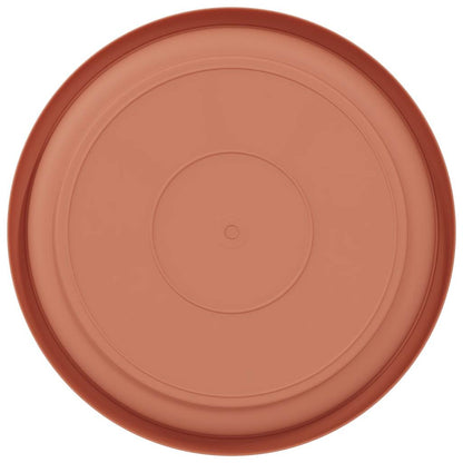 Bandeja Redonda Para Flores 24 Uds. Rojo Ladrillo Ø 14 X 2 Cm_5