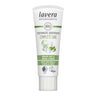 Pasta de dentes de cuidado completo com flúor de menta orgânico e fluoreto de sódio, Lavera 75 ml
