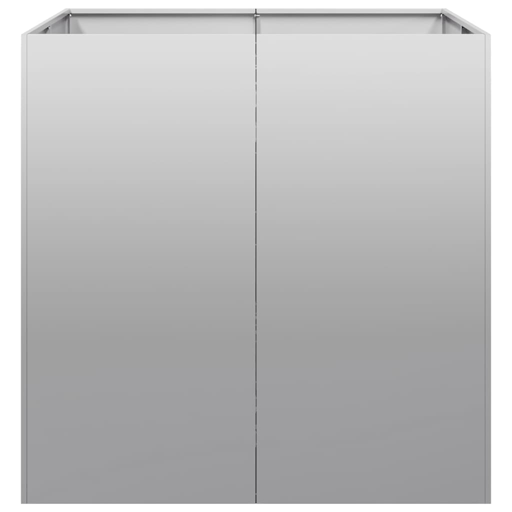 Jardinera 80x80x80 Cm De Acero Galvanizado_3