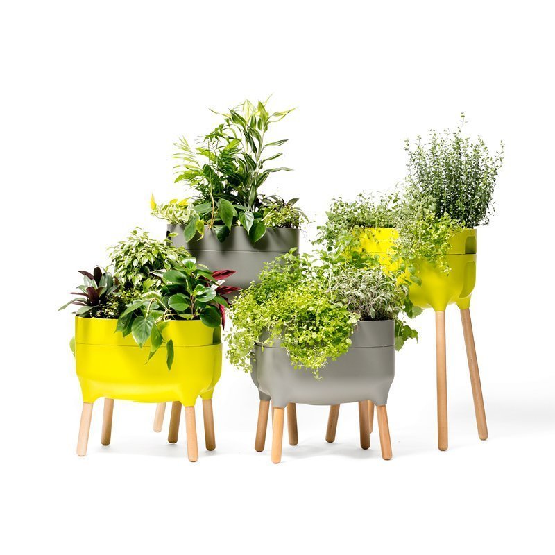 Jardinera Elevada Urbalive Low Antracita Con Auto-riego_1