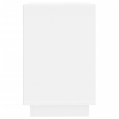 Aparador De Madera Contrachapada Blanco 102x35x60 Cm / Vetonek_3