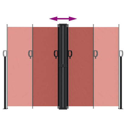 Vidaxl Toldo Lateral Retráctil Terracota 180x600 Cm_4