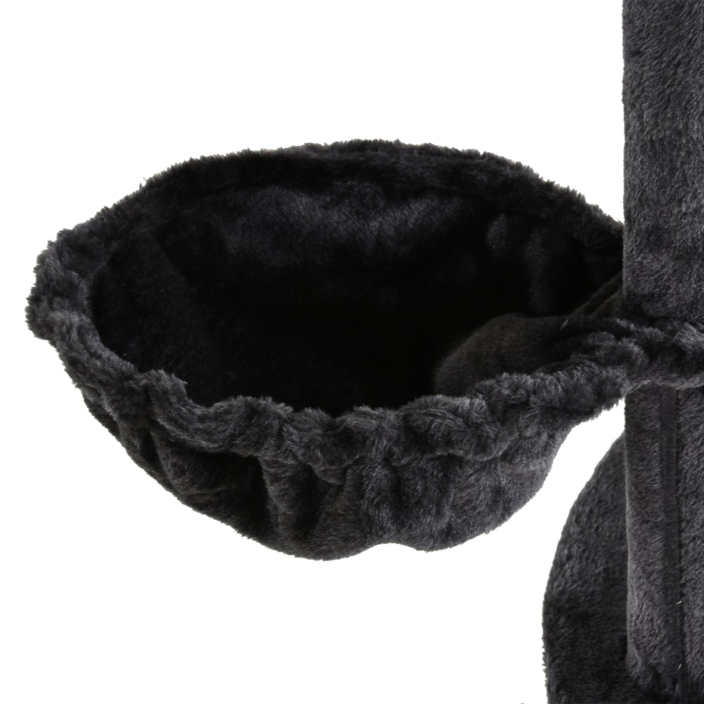 Pawhut Árbol Rascador Para Gatos Grande 65x50x155cm Centro De Actividades Postes_4