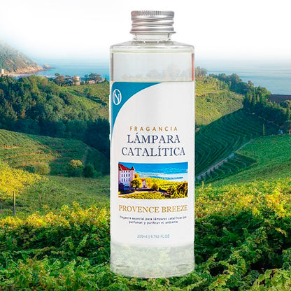 Fragancia Para Lámpara Catalítica Aroma Provence Breeze (200ml) - Elimina Malos Olores, Perfuma Y Limpia El Ambiente_1