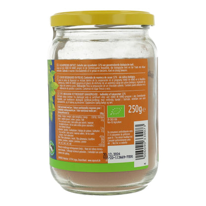 Cacau em pó sem gordura Rapunzel, 250 g