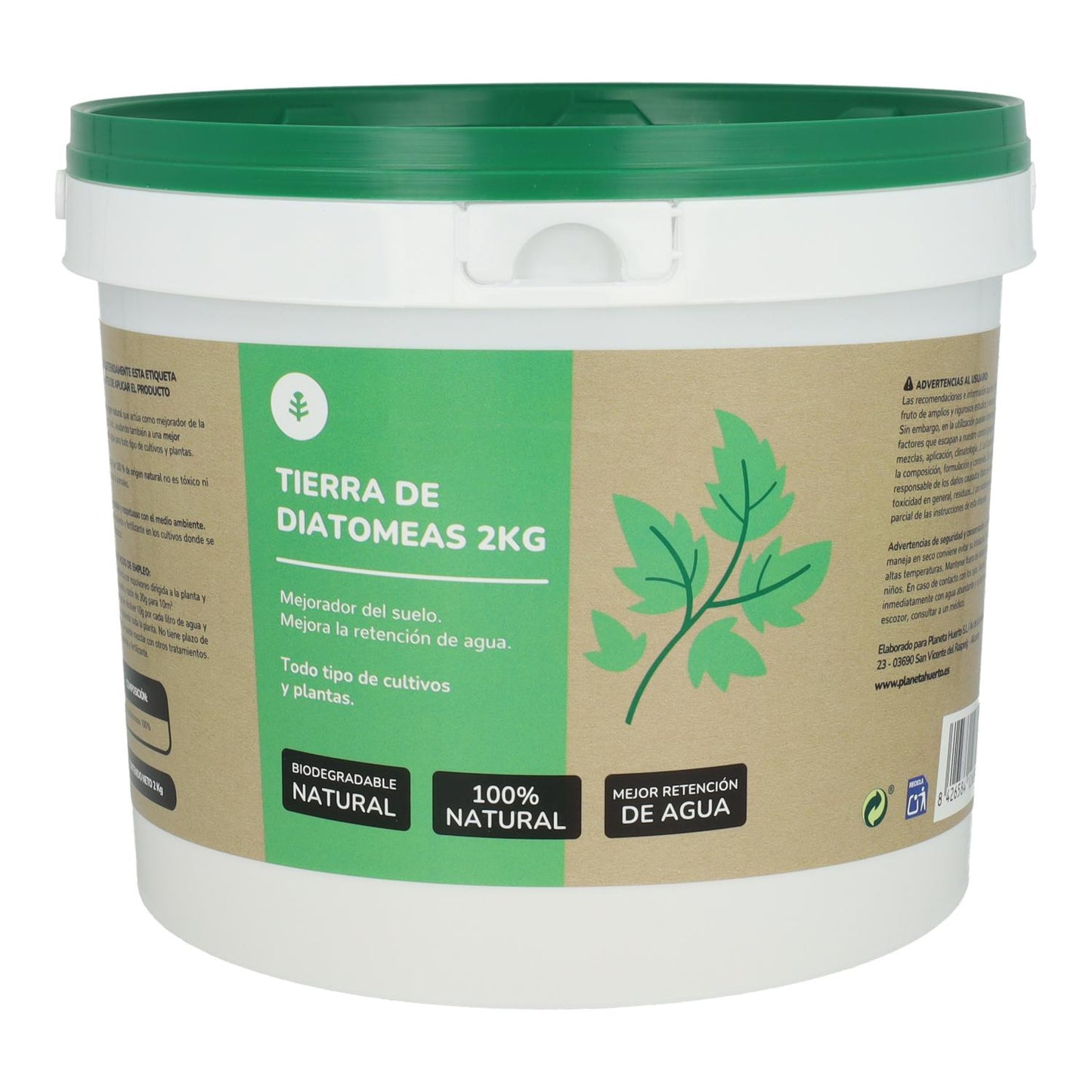 Terra Diatomácea Planeta Huerto 2 Kg