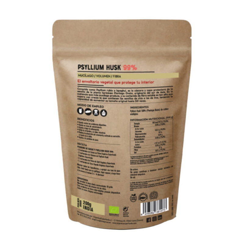 Psyllium Husk 99% Raw Sin Gluten Bio_1