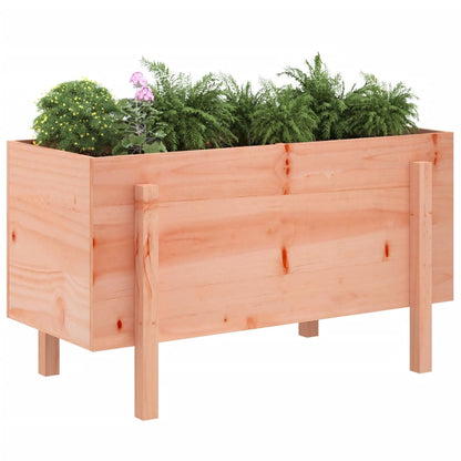 Arriate Elevado Jardín Madera Maciza Abeto Douglas 101x50x57 Cm_2